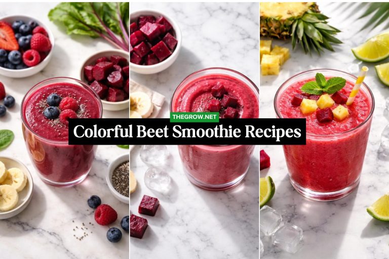 Colorful Beet Smoothie Recipes
