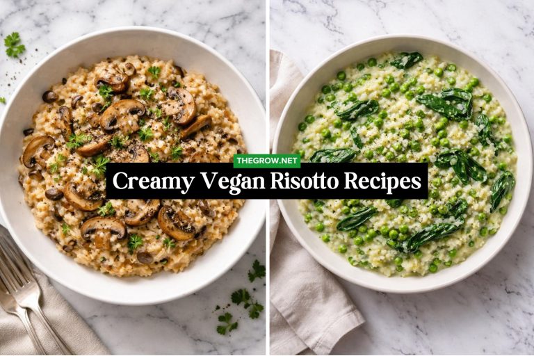 Creamy Vegan Risotto Recipes