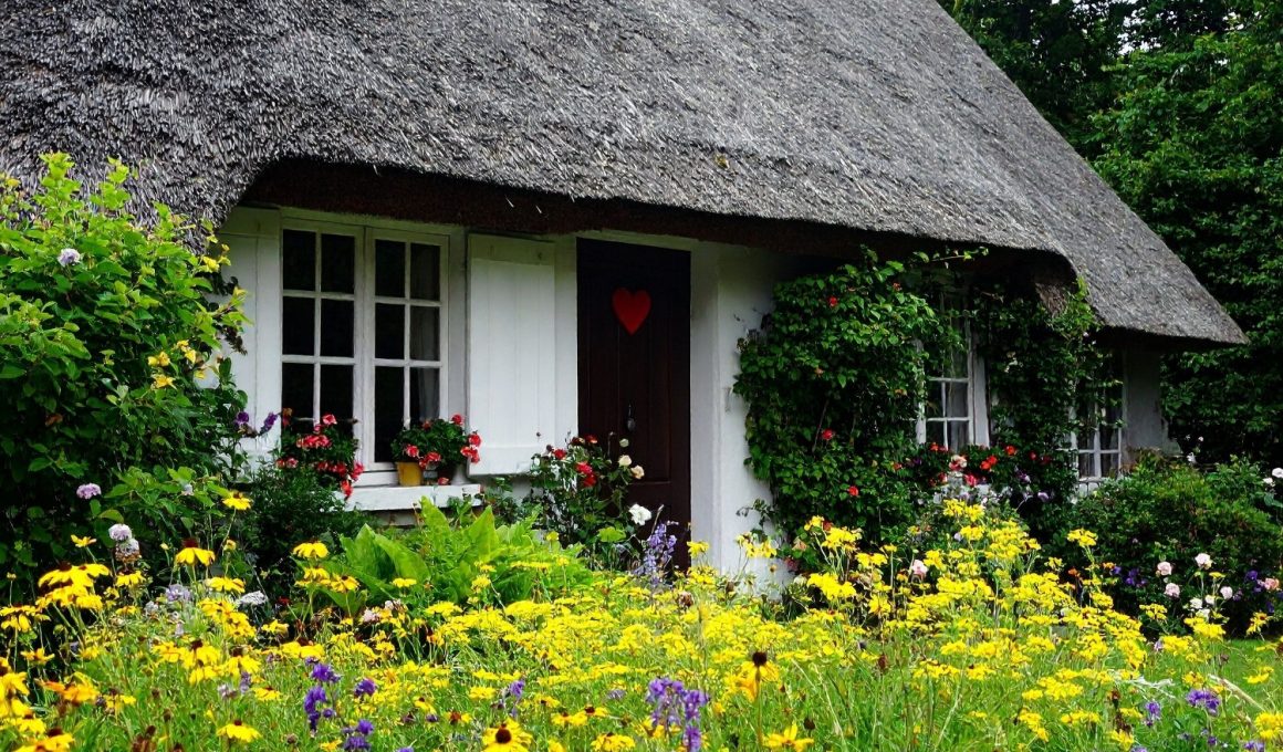 Cute Cottage Garden Flower Bed Ideas