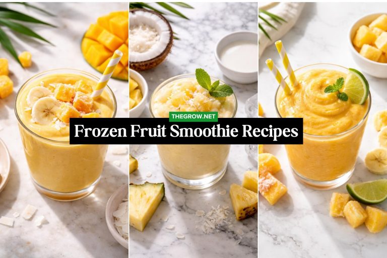 Delicious Frozen Fruit Smoothie Recipes