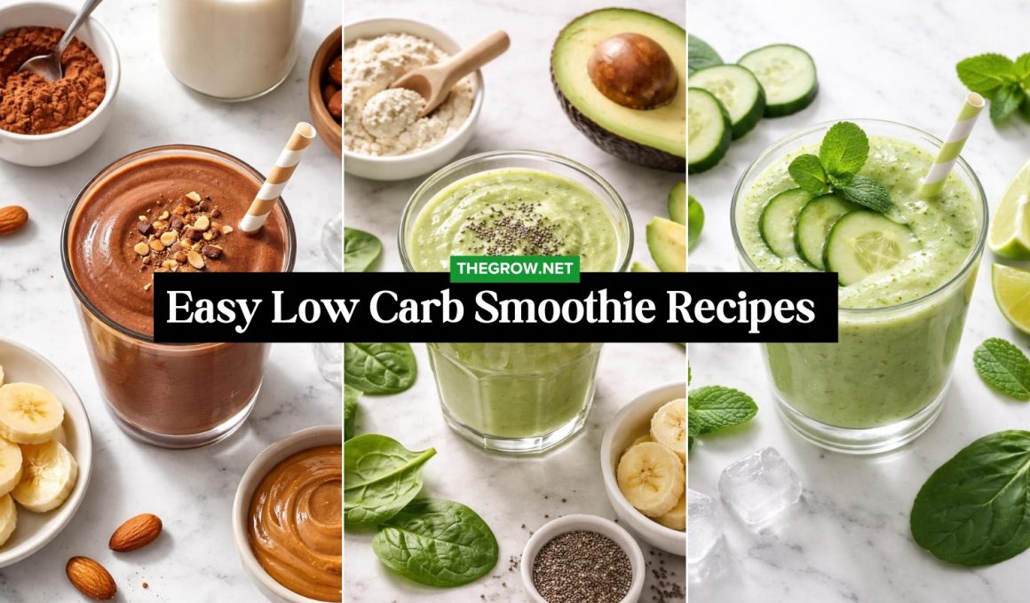 Easy Low Carb Smoothie Recipes
