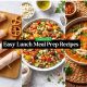 Easy Lunch Meal Prep Recipes