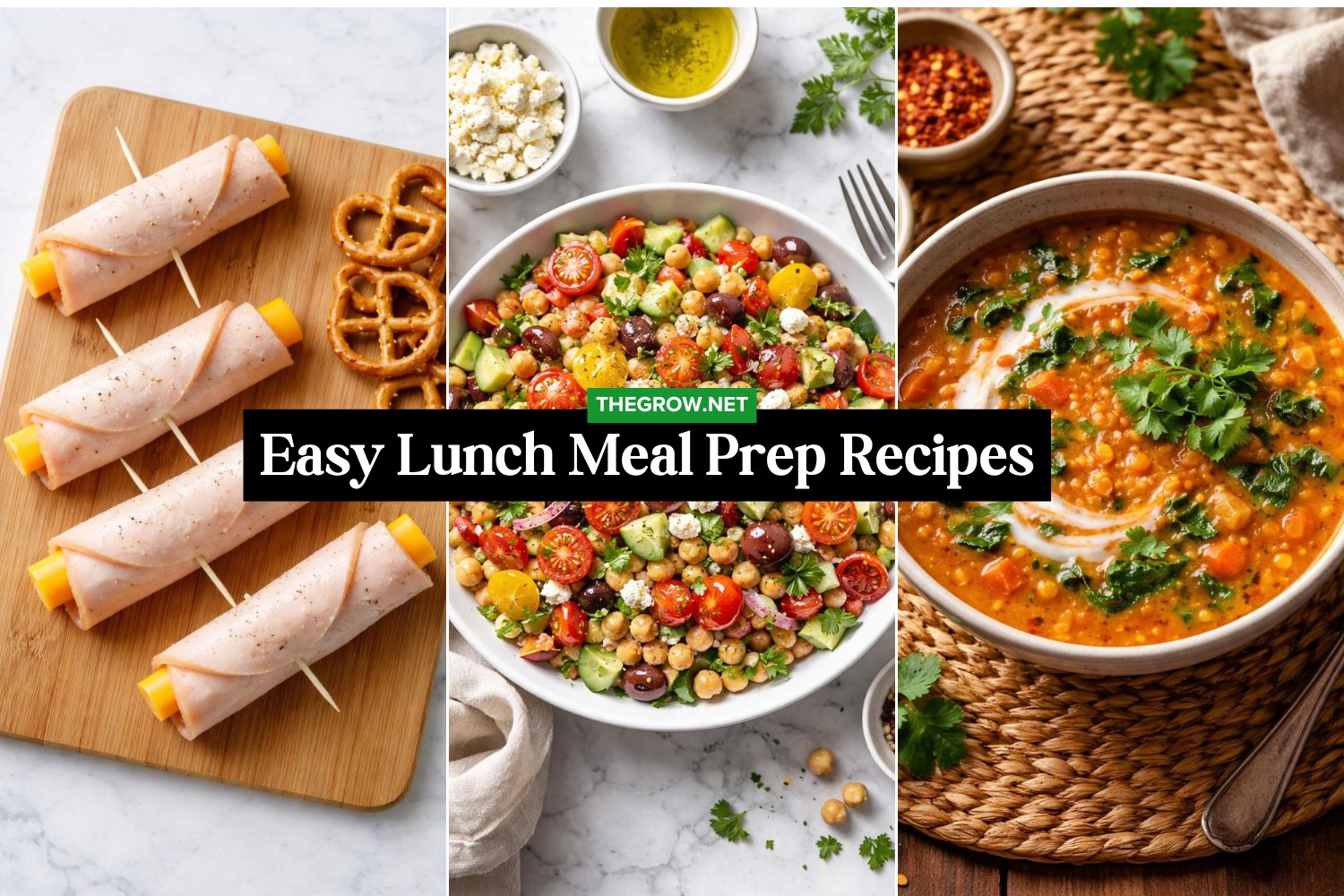 Easy Lunch Meal Prep Recipes