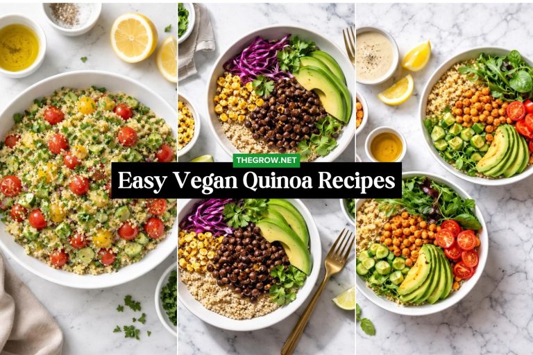 Easy Vegan Quinoa Recipes