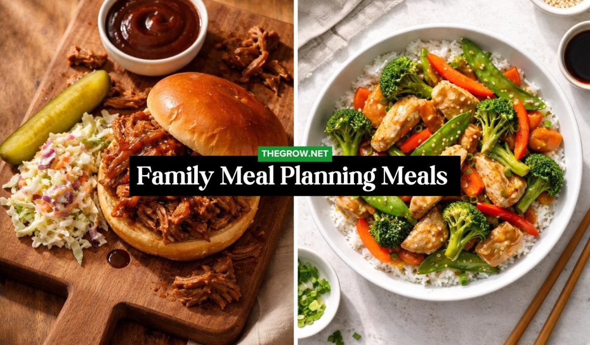 Family Meal Planning Meals That Make Life Easier