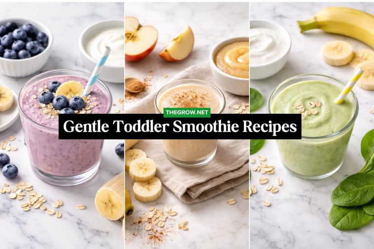 Gentle Toddler Smoothie Recipes