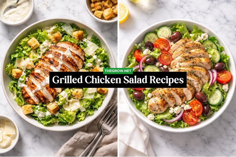 Grilled Chicken Salad Recipes for Easy Meals