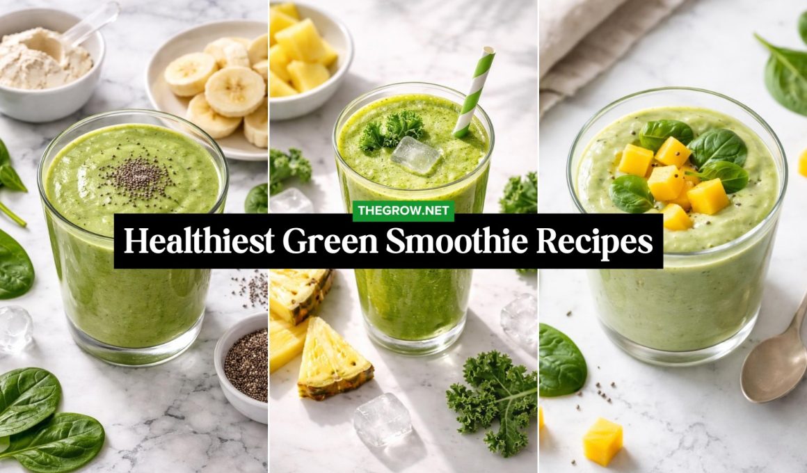Healthiest Green Smoothie Recipes