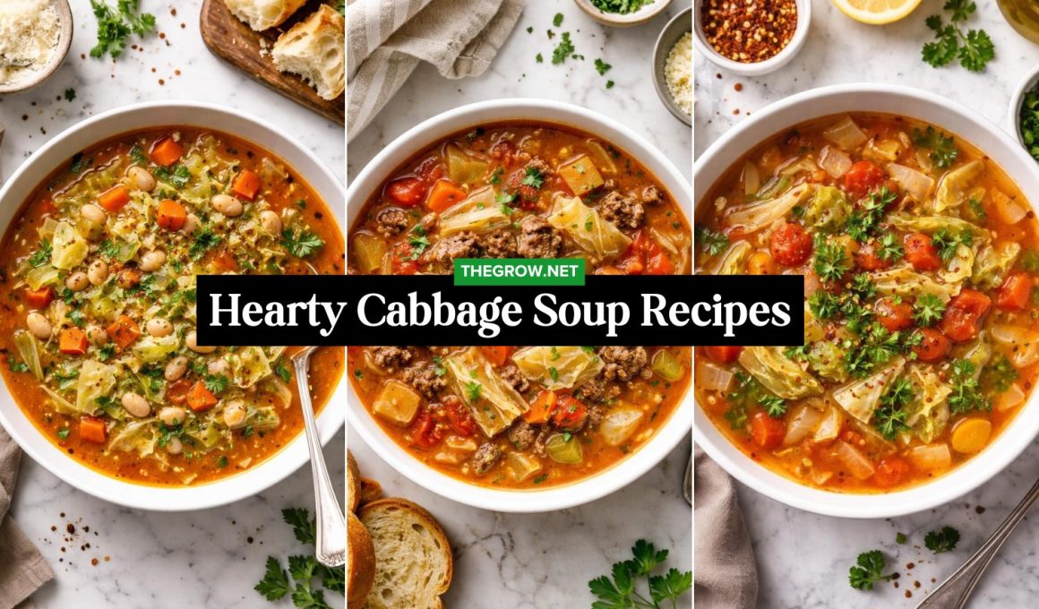 Hearty Cabbage Soup Recipes