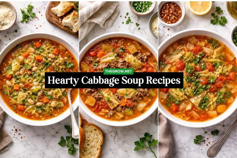 Hearty Cabbage Soup Recipes