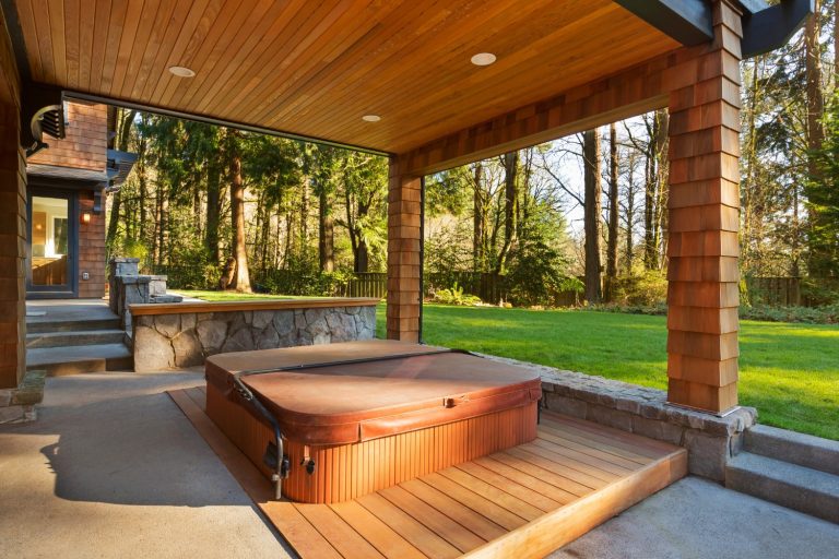 Hot Tub Patio Ideas on a Budget