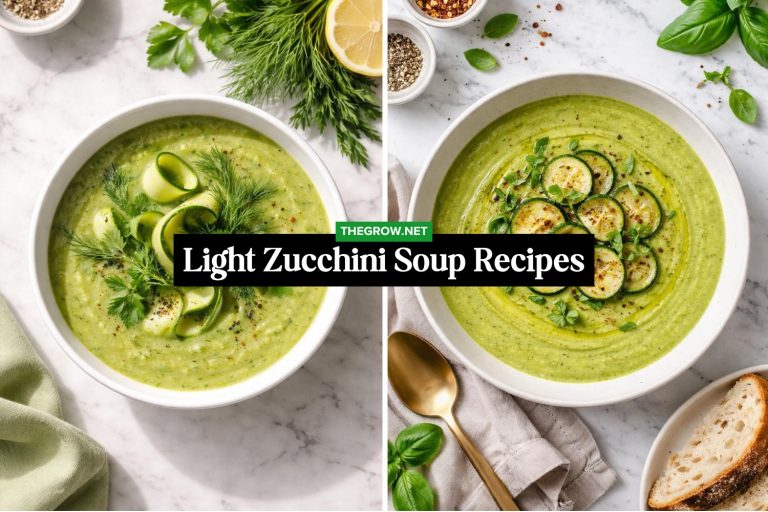Light Zucchini Soup Recipes