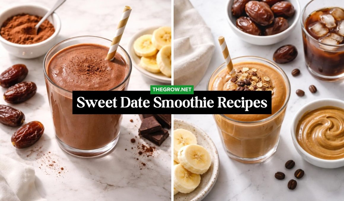 Naturally Sweet Date Smoothie Recipes