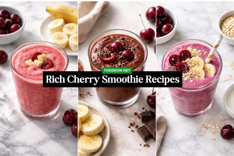 Rich Cherry Smoothie Recipes