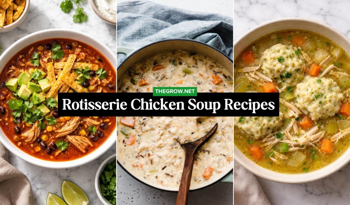 Rotisserie Chicken Soup Recipes