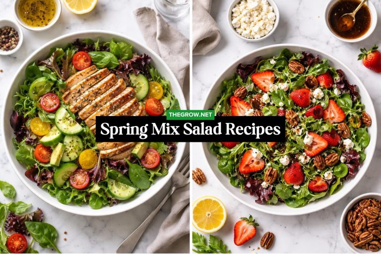 Spring Mix Salad Recipes for Everyday Meals