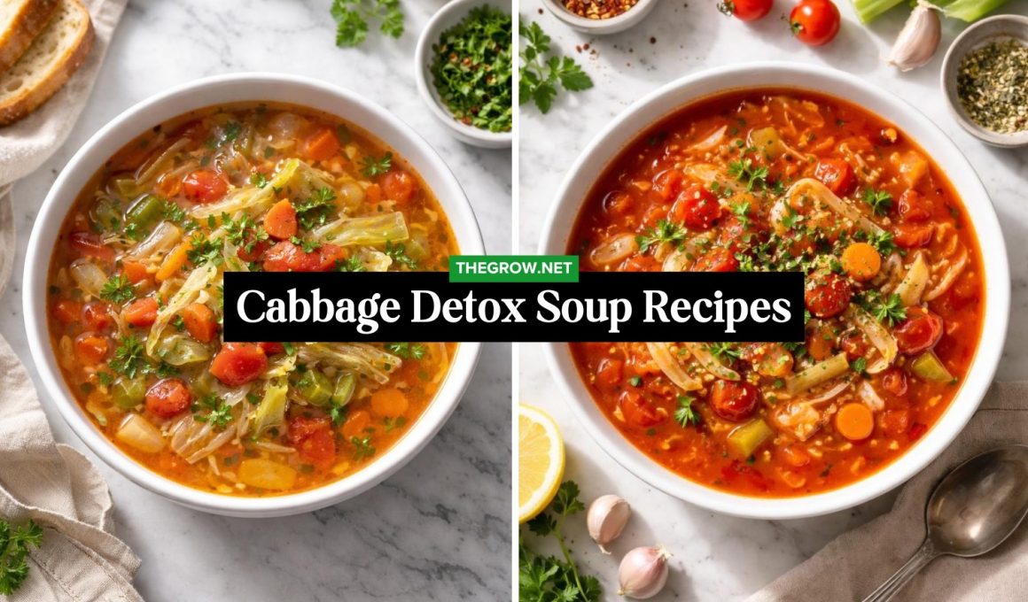 Tasty Cabbage Detox Soup Recipes