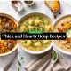 Thick and Hearty Soup Recipes