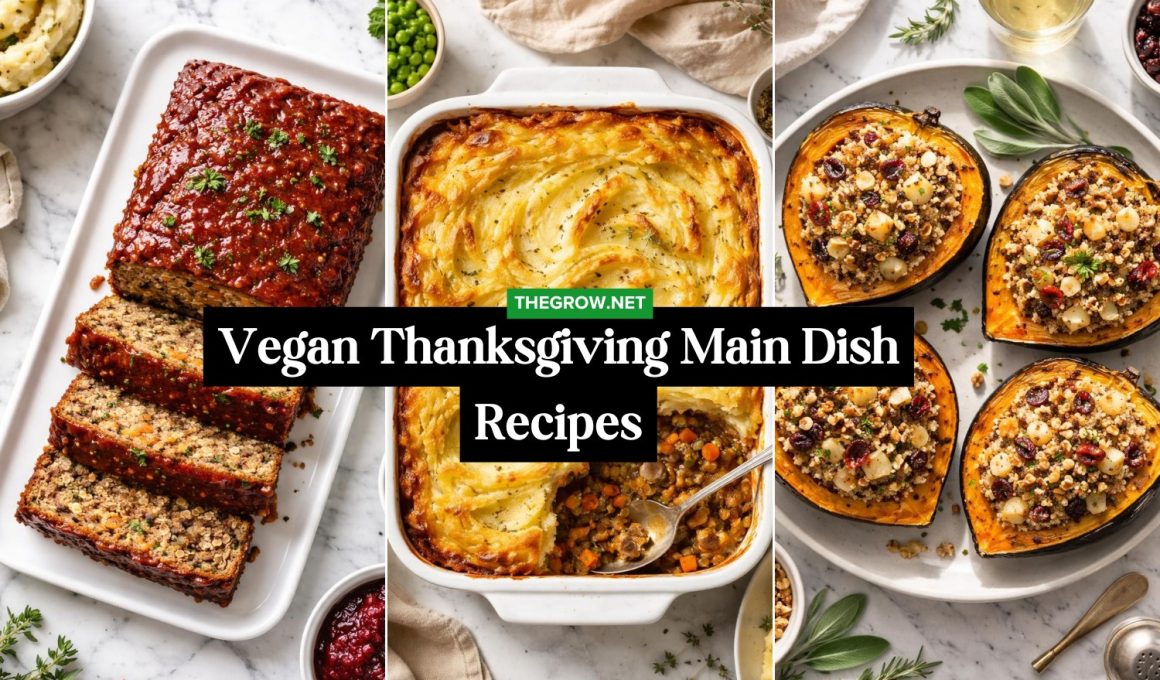Vegan Thanksgiving Main Dish Recipes