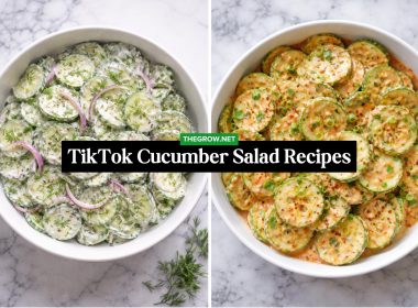 Viral TikTok Cucumber Salad Recipes