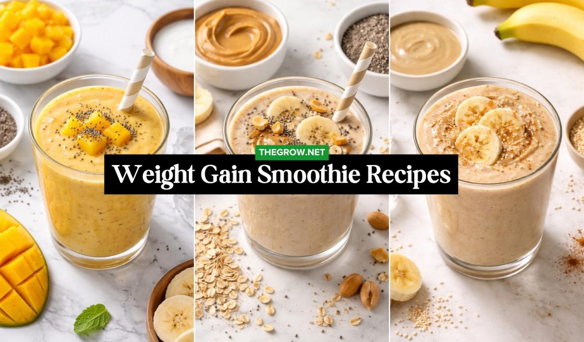 Weight Gain Smoothie Recipes