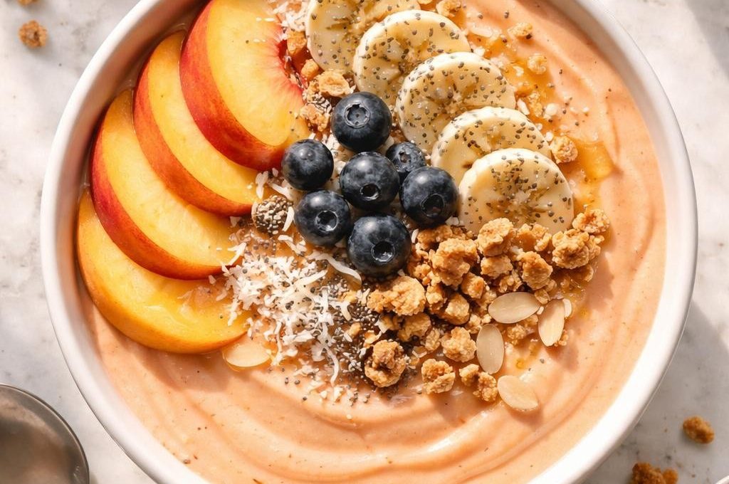 Peach Smoothie Bowl