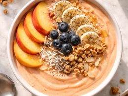 Peach Smoothie Bowl