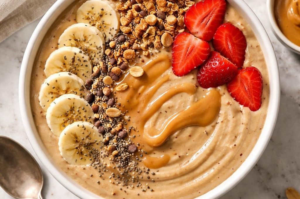 Peanut Butter Smoothie Bowl