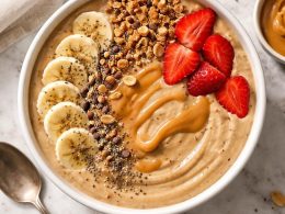 Peanut Butter Smoothie Bowl