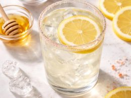 Pink Himalayan Salt Detox Drink
