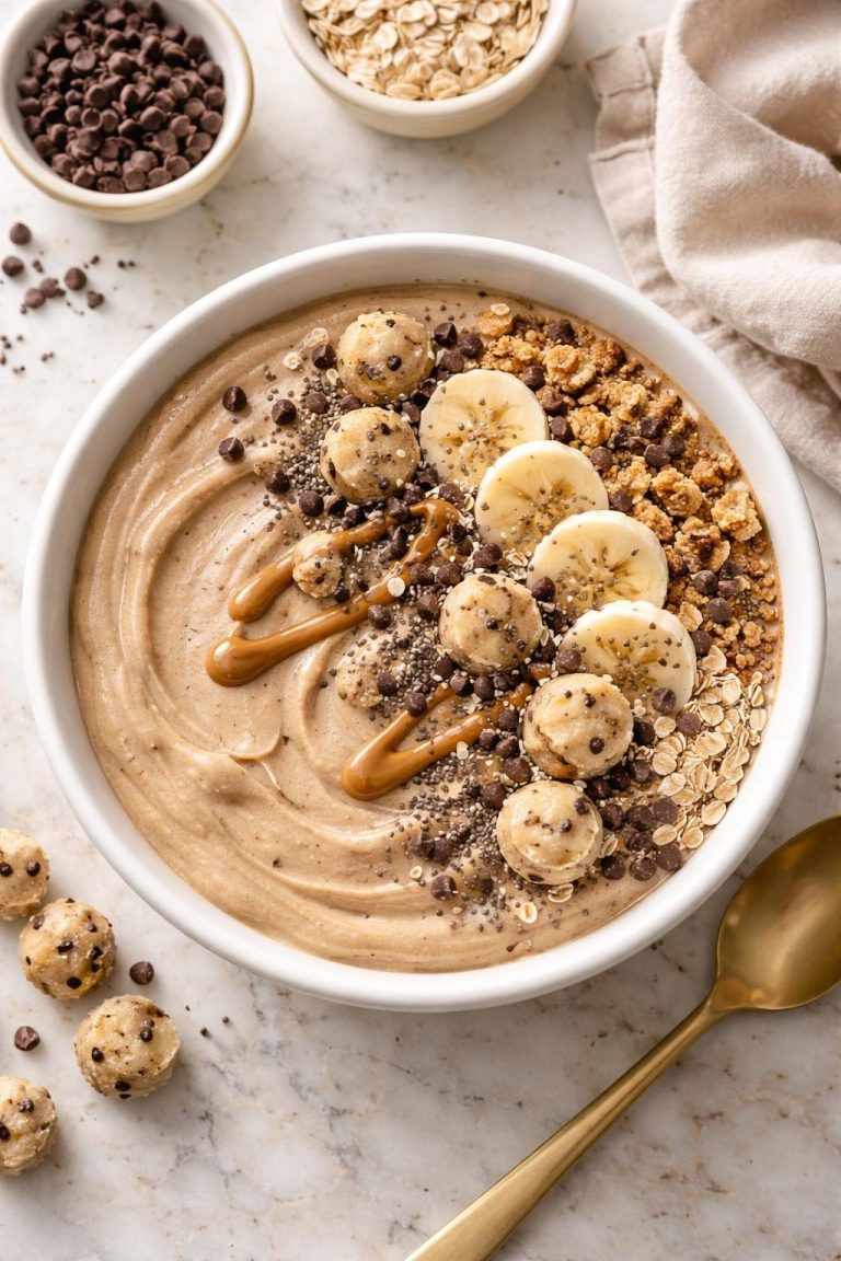 Cookie Dough Smoothie Bowl