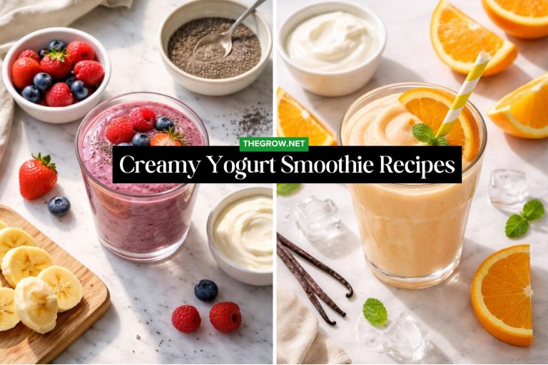 Creamy Yogurt Smoothie Recipes