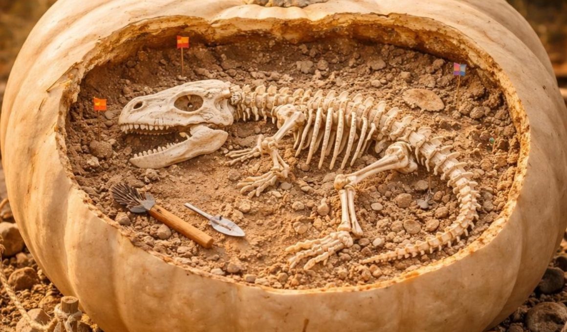 Dinosaur Pumpkin Decorating Ideas