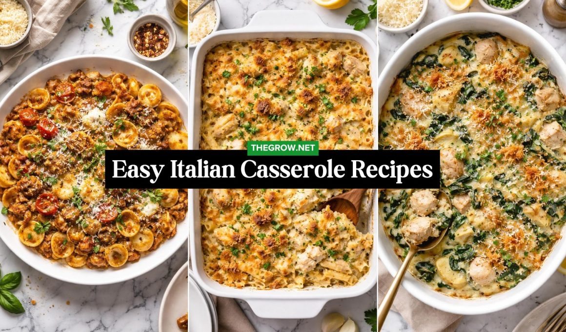 Easy Italian Casserole Recipes