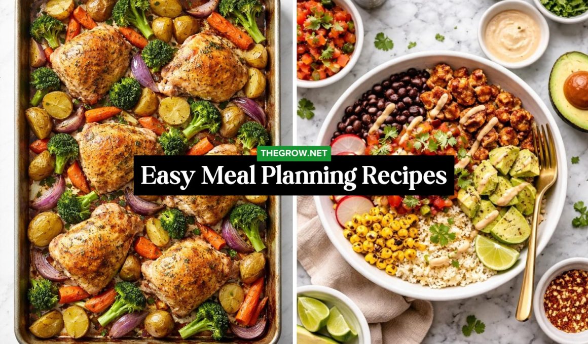 Easy Meal Planning Recipes