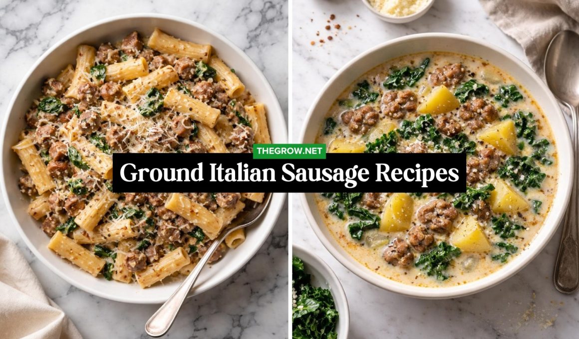 Ground Italian Sausage Recipes