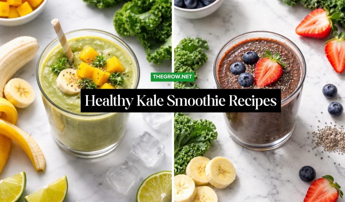 Healthy Kale Smoothie Recipes