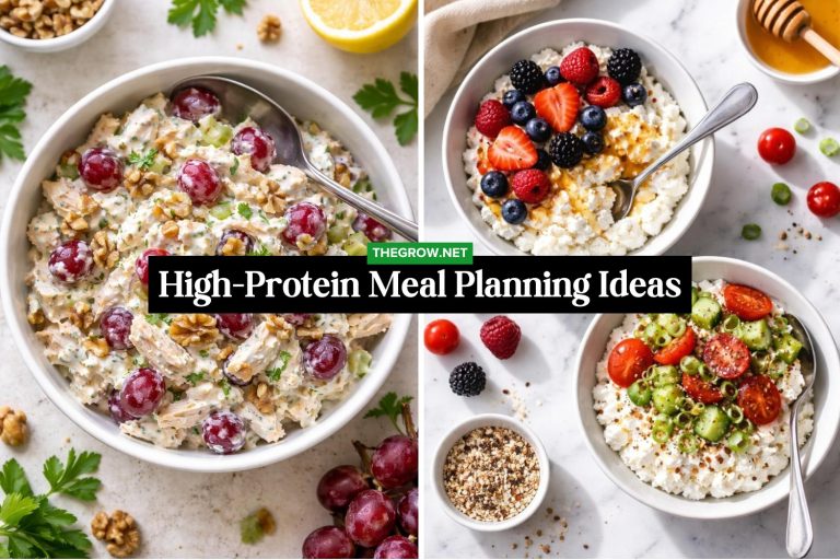 High-Protein Meal Planning Ideas