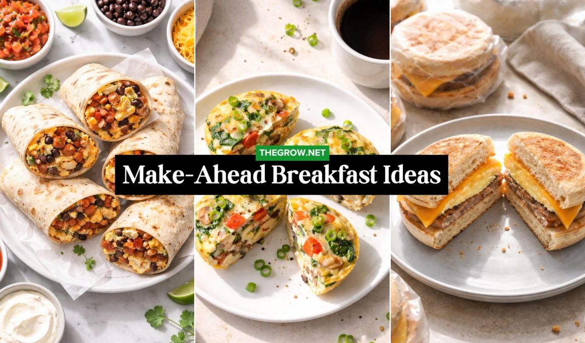 Make-Ahead Breakfast Ideas