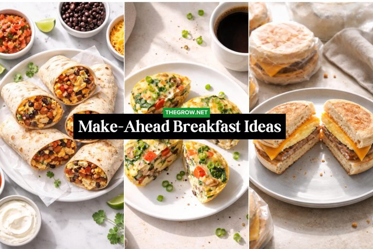 Make-Ahead Breakfast Ideas