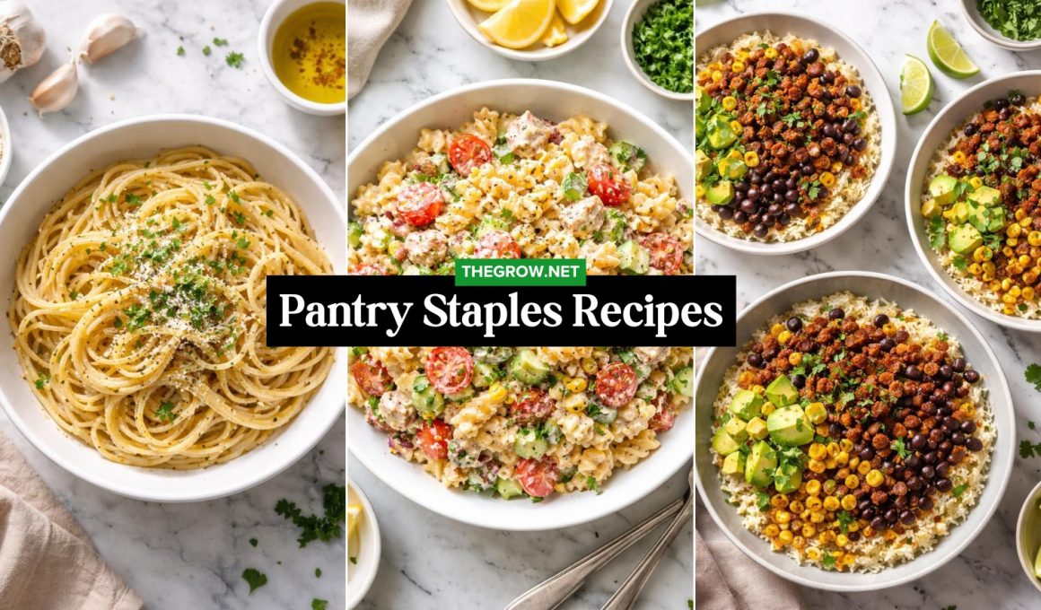 Pantry Staples Recipes