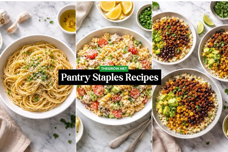 Pantry Staples Recipes