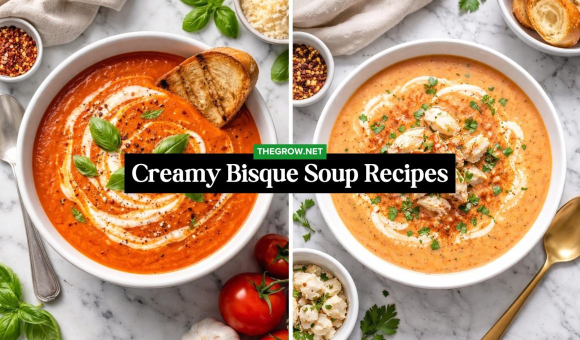 Rich and Creamy Bisque Soup Recipes