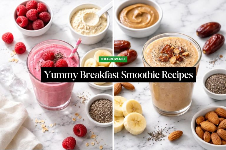 Yummy Breakfast Smoothie Recipes